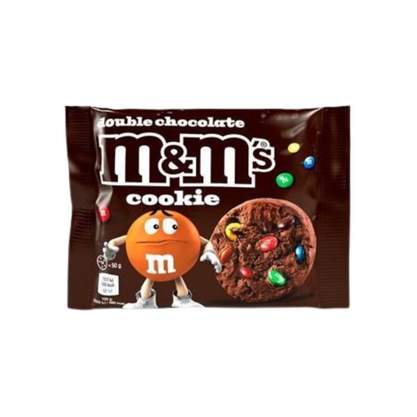 Cookies M&M's Double Chocolate 50 gr x 20 pc