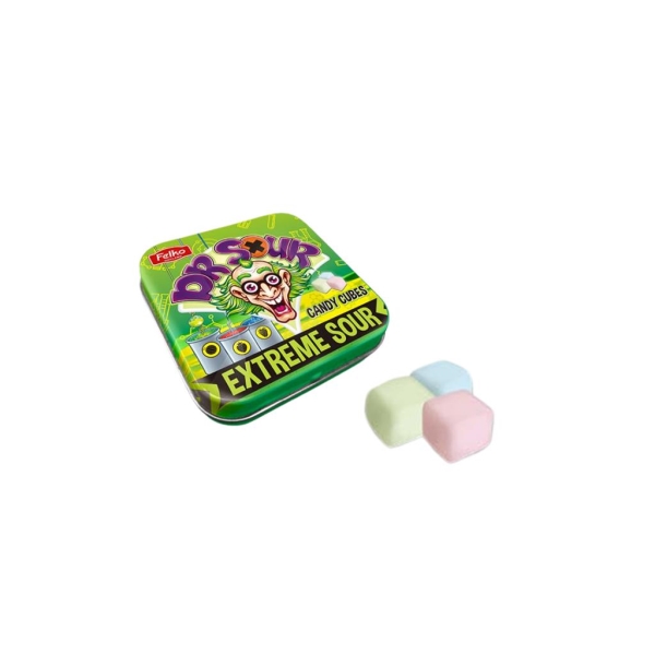 Dr. Sour Candy Cubes Sour 18 gr x 16 pc