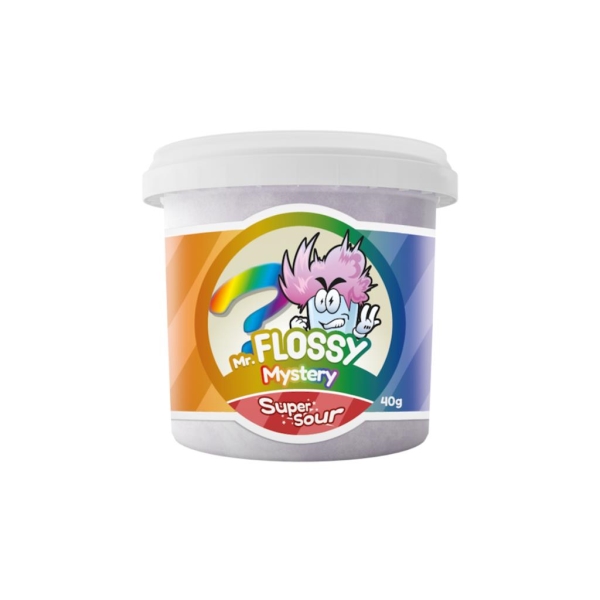 Mr Flossy Cotton Candy Sour Mystery 40 gr x 12 pc