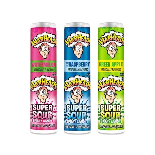 Warheads super sour spray 20 ml x 12 st