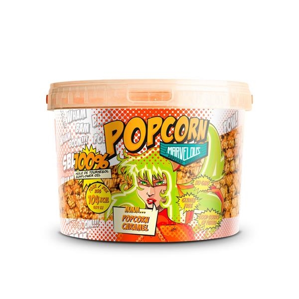 Pop Corn Marvelous karamel 350 gr x 18 st