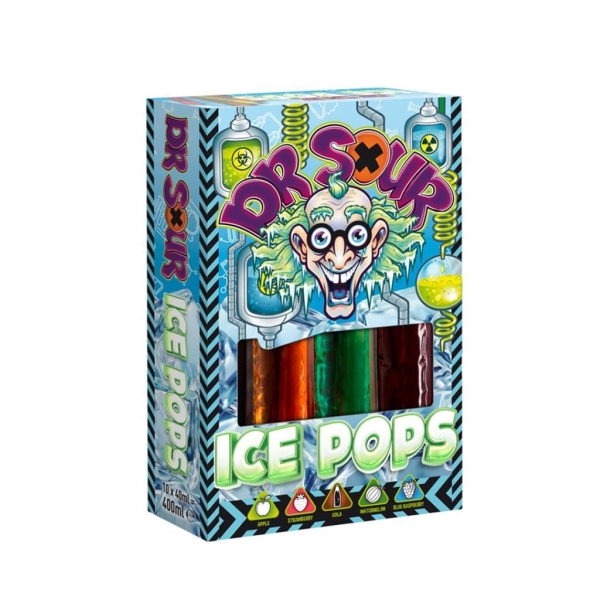 Dr. Sour Ice Pops 10 x 40 ml x 24 st