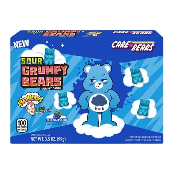 Warheads Troetelbeertjes Zure Brombeertjes 99 gr x 12 st