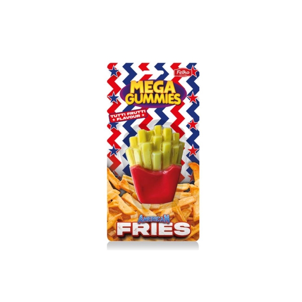 Mega Gummies American fries 120 gr x 11 pc