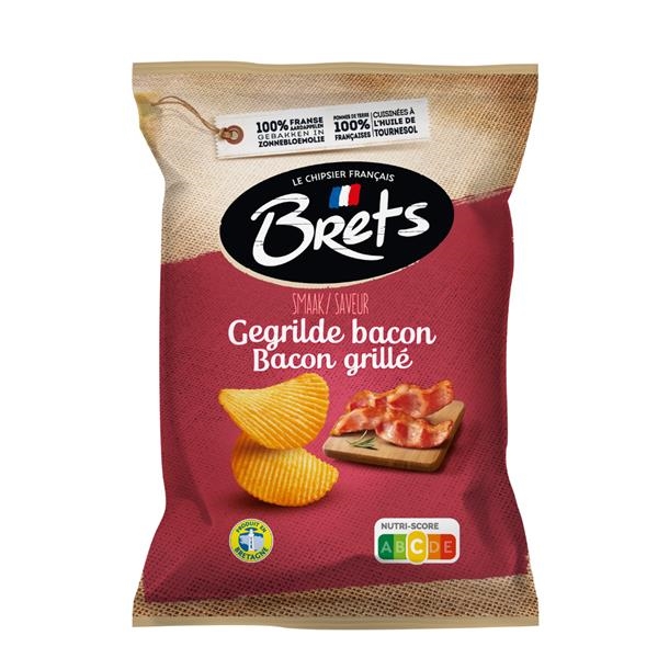 Brets Bacon Grillé 125 gr x 10 pc