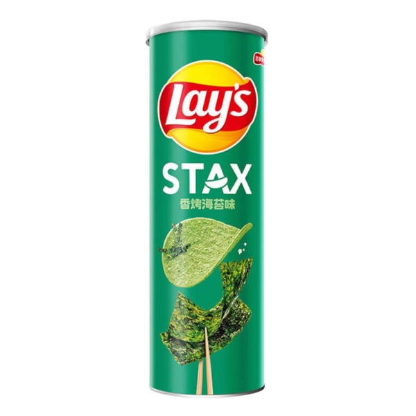 Lay's Stax Roasted Seaweed 90 gr x 24 pc