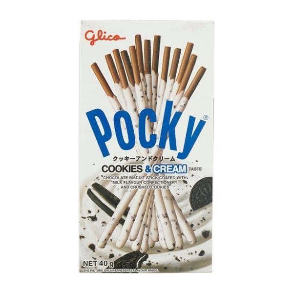 Pocky Cookies & Cream 40 gr x 10 st (Indonesia)