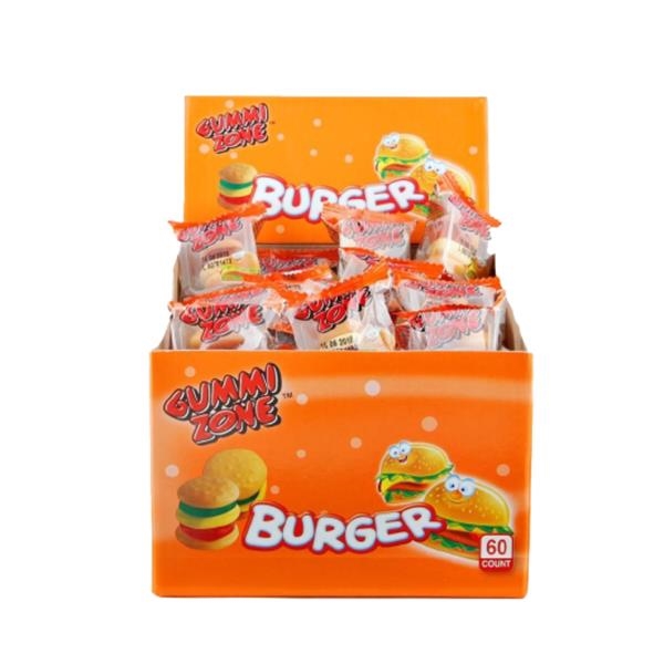 Gummi Zone Mini burger 7 gr x 60 pc