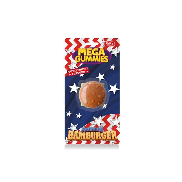 Mega Gummies Hamburger 120 gr x 7 pc