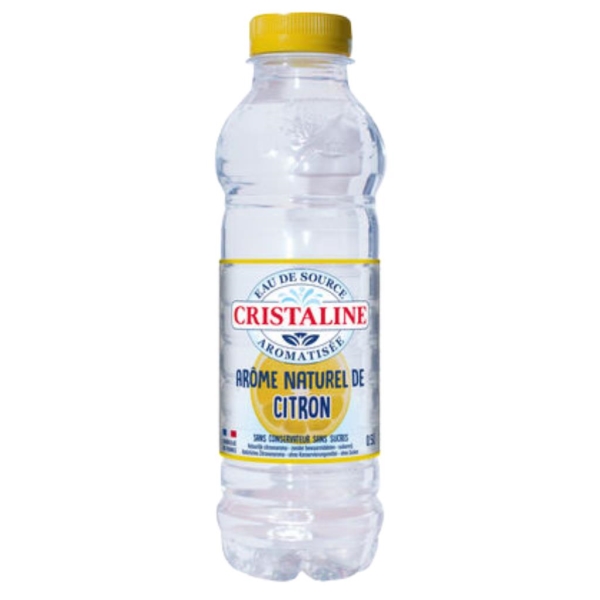 Cristaline Flavored Lemon 500 ml x 24 pc