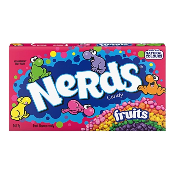 Nerds Fruits (box) 142 gr x 12 st