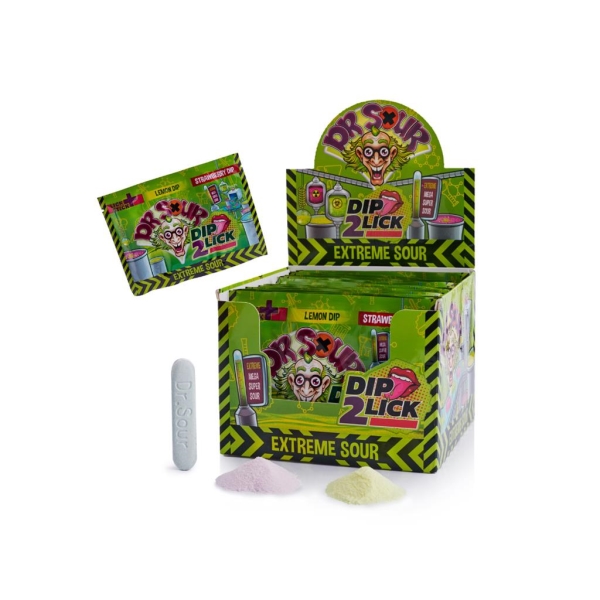 Dr. Sour Dip 2 Lick 18 gr x 24 pc
