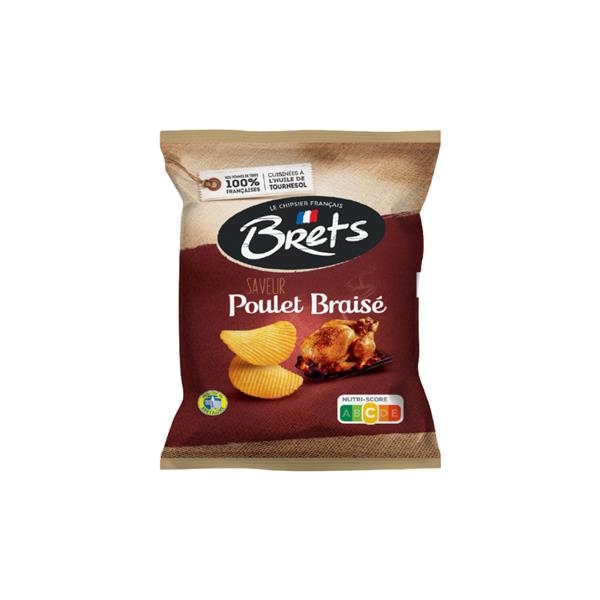 Brets Poulet Braisé 25 gr x 32 pc
