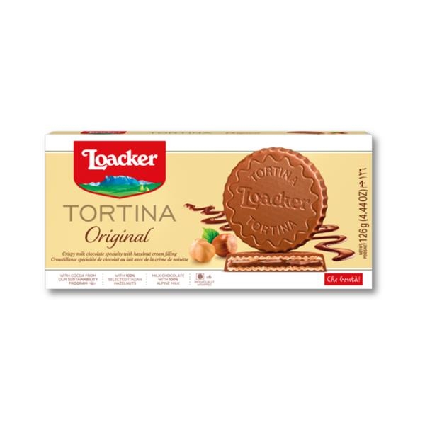 Loacker Tortina original 63 gr x 12 st (THT = 28/02/26)