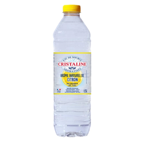Cristaline Flavored Lemon 1,5 l x 6 pc