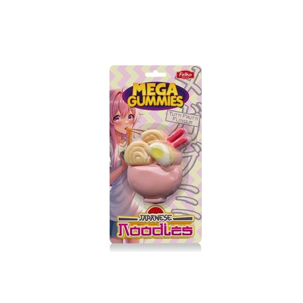 Mega Gummies Japanese Noodles 120 gr x 10 pc
