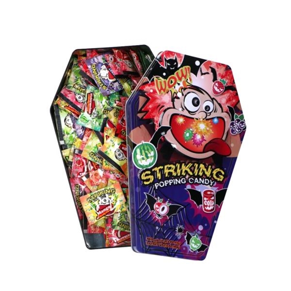 Striking Popping Candy (Halloween assorti doos) 150 gr x 10 st