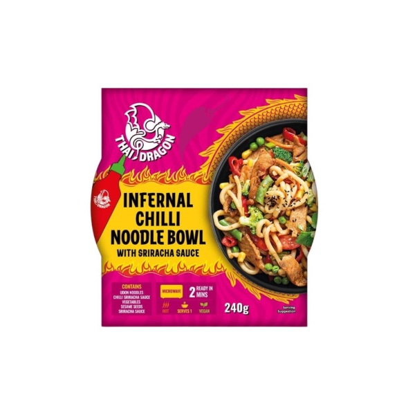 Thai Dragon Infernal Chili Bowl 240 gr x 6 pc