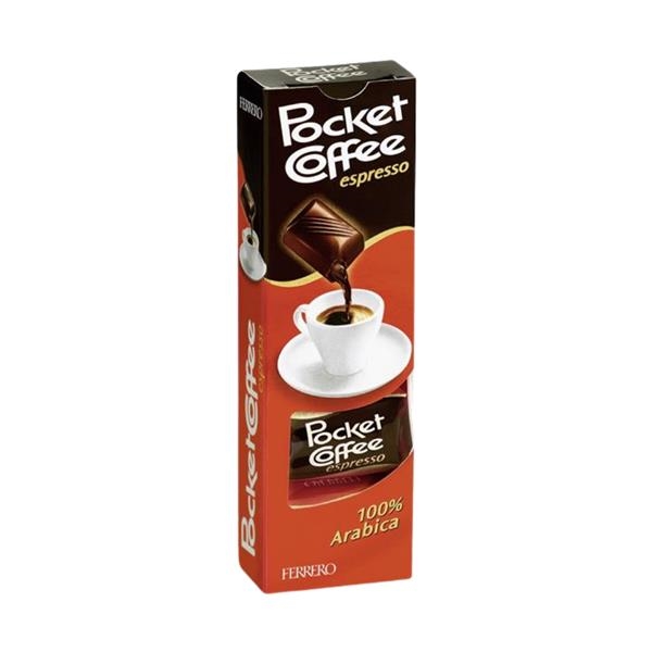 Pocket coffee Ferrero 62 gr x 12 pc