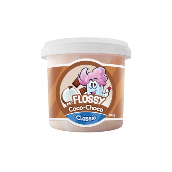 Mr Flossy Cotton Candy Classic Coco Choco 40 gr x 12 pc