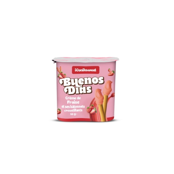 Batonnets Buenos Dias Aardbei 55 gr x 24 st