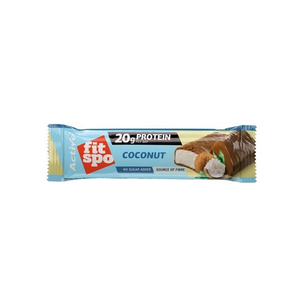FitSpo Active Coconut protein bar 60 gr x 12 pc