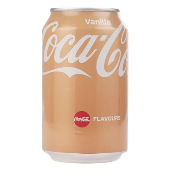 Vanilla Coke Fat Cans  330 ml x 24 pc