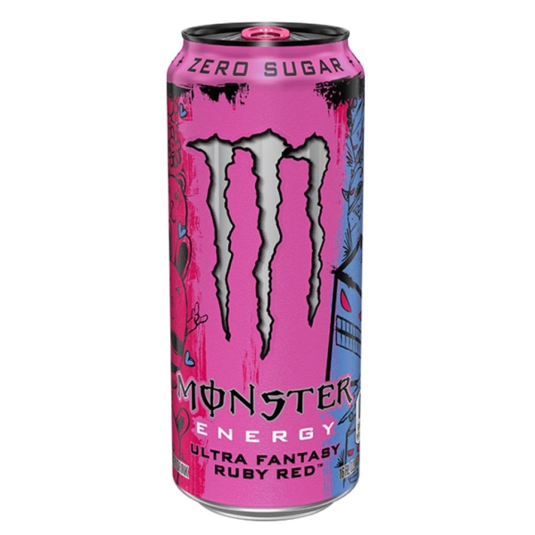 Monster Ultra Fantasy Ruby Red 500 ml x 12 st