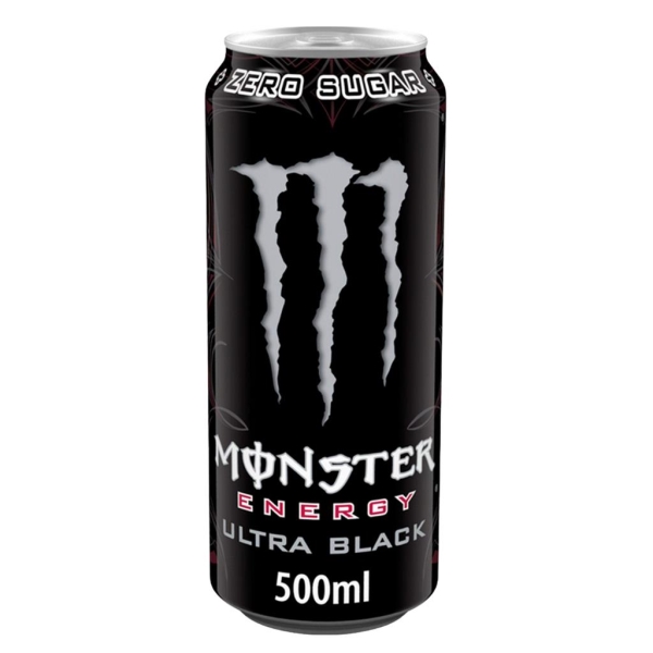 Monster Ultra Black 500 ml x 12 st