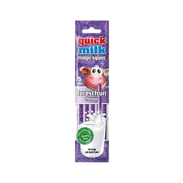 Quick Milk Bosvruchten Rietje 30 gr x 20 st