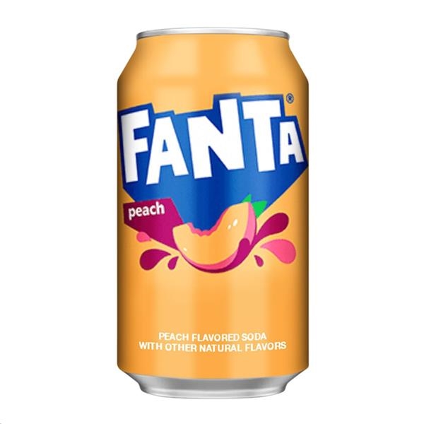 Fanta Pêche 355 ml x 12 pc