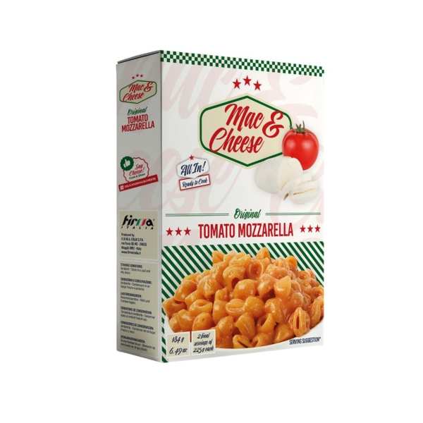 Mac & Cheese Tomato Mozzarella 184 gr x 10 pc