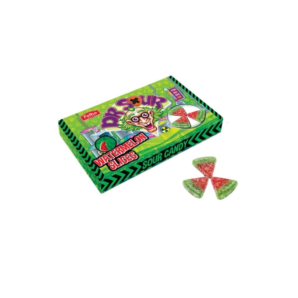 Dr. Sour Watermelon Slices 80 gr x 12 pc