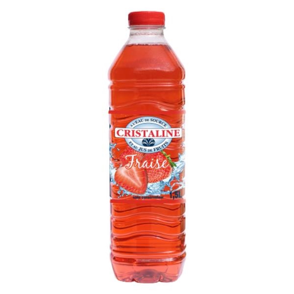 Cristaline Flavored Strawberry  1,5 l x 6 pc