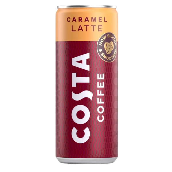 Costa Coffee Caramel Latte 250 ml x 12 pc