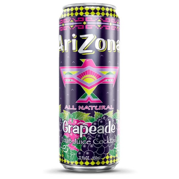 Arizona Grapeade 650 ml x 24 pc