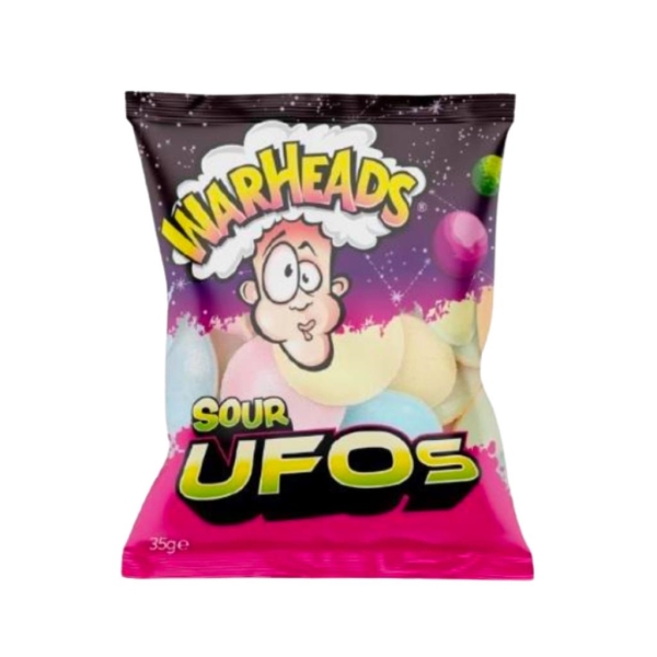 Warheads Sour UFOs 35 gr x 28 st