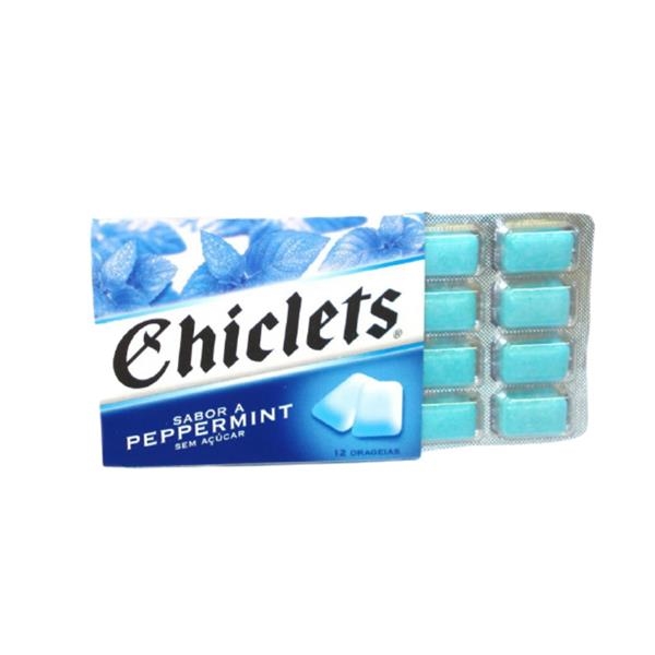 Chiclets Peppermint sugarfree x 14 pc