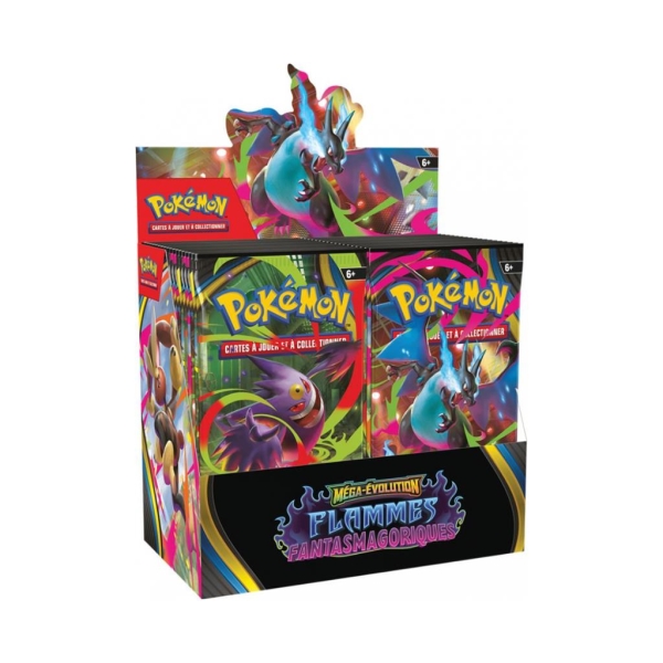 Carte Pokémon Flammes Fantasmagoriques x 36 pc
