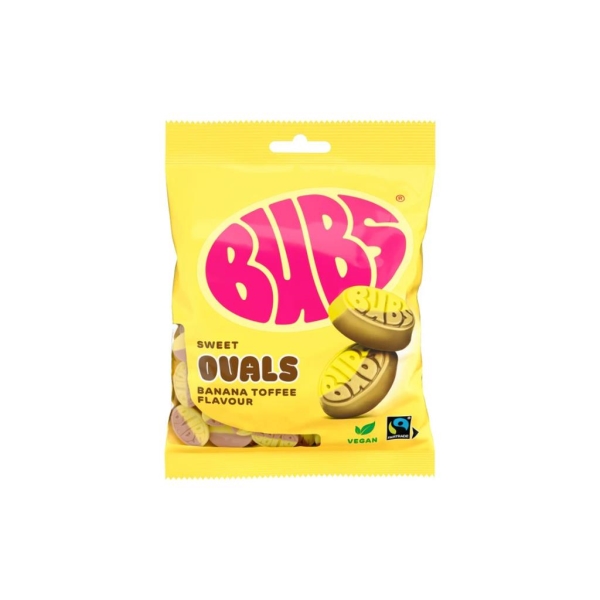 Bubs Banane Caramel 90 gr x 12 pc