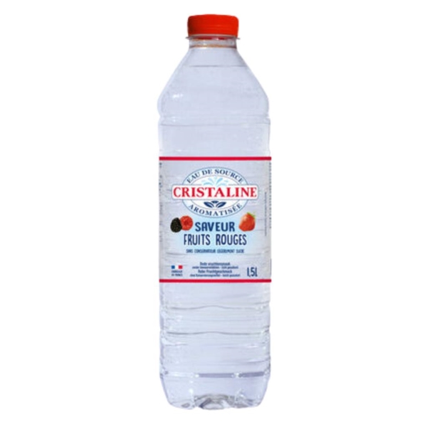 Cristaline Flavored Red Fruits 1,5 l x 6 pc