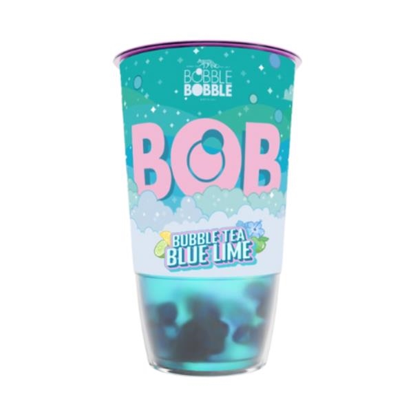 Bobble Bobble - Bubble Tea Blue Lime 360 ml x 9 st