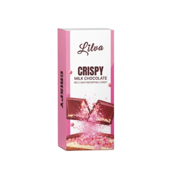 Lilva Chocolat au Lait Rice Crispy Popping Candy 90 gr x 12 pc