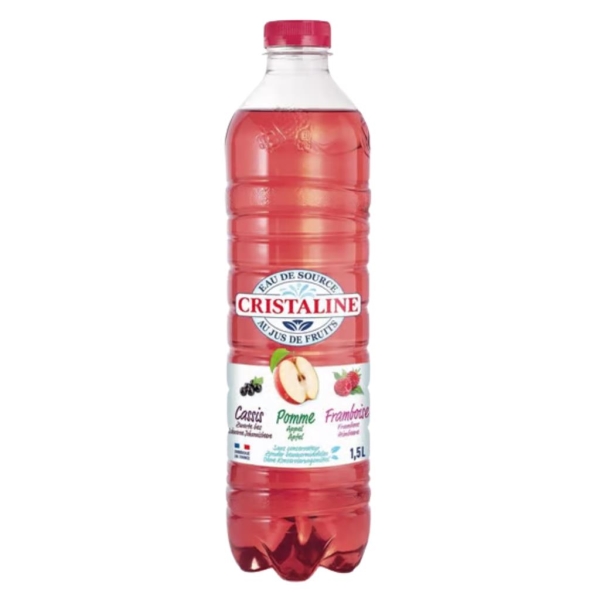 Cristaline Apple/Peach/Raspberry 1,5 l x 6 pc