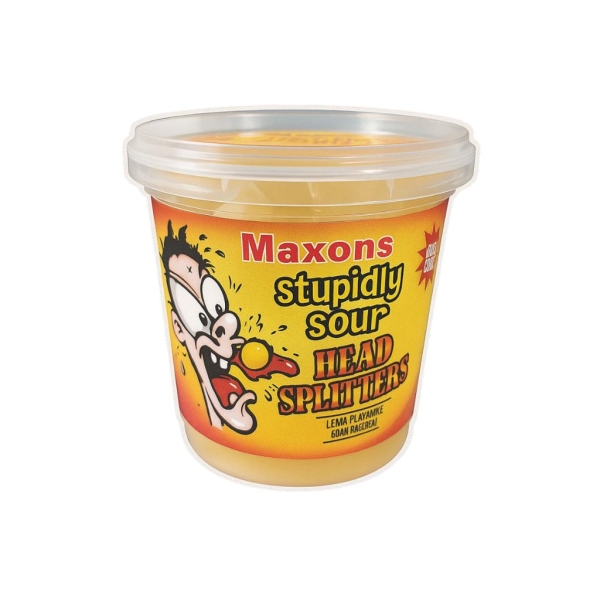 Maxons Stupidly Sour Headsplitter 100 gr x 12 pc