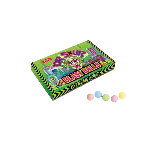 Dr. Sour Blast Balls Theatre Box 80 gr x 12 pc