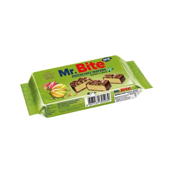 Mr Bite Pistachio Wafer 32 gr x 24 st