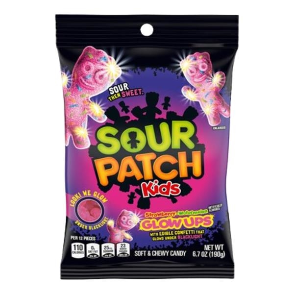 Sour Patch Kids Glow Ups 87 gr x 12 pc