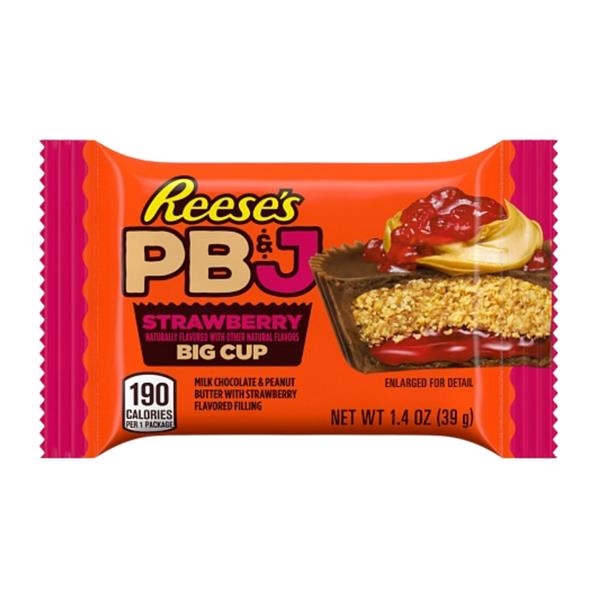 Reese's Big Cup PB&J Strawberry 39 gr x 16 st