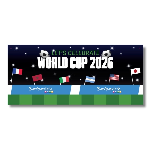 WORLD CUP - Panneau TG (100cm x 50cm)